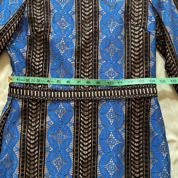 Endless Rose Black Blue Mini Dress - Picture 6 of 14